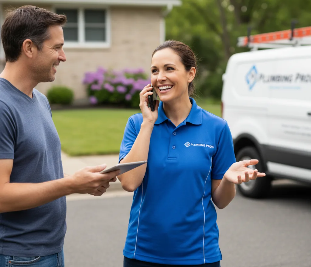 Grant Plumbing customer support in Eaton
